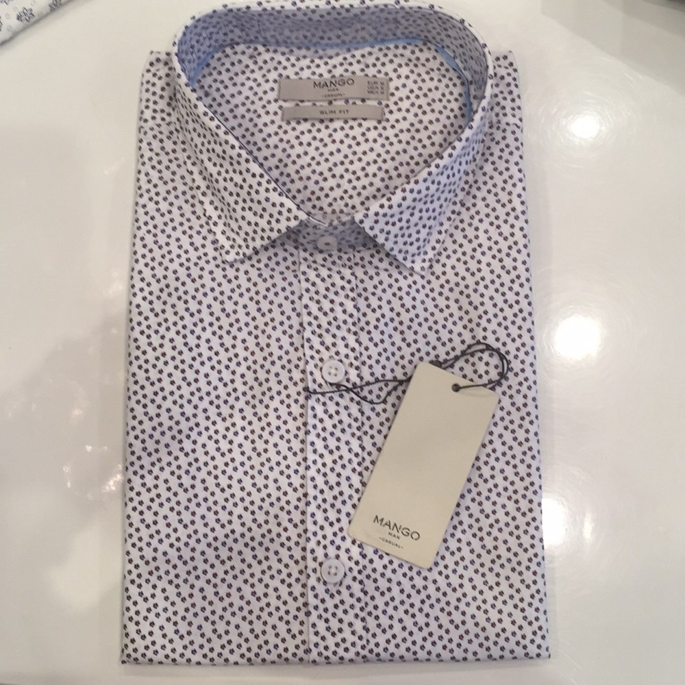 NEW MANGO BUTTON DOWN